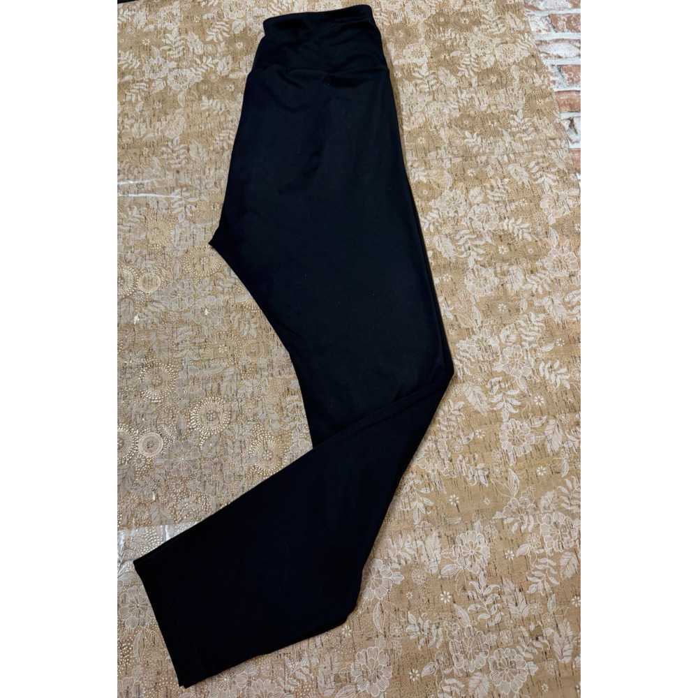 WOMEN'S Gymshark High Rise Training Leggings Black Yoga Workout Gym Size Large